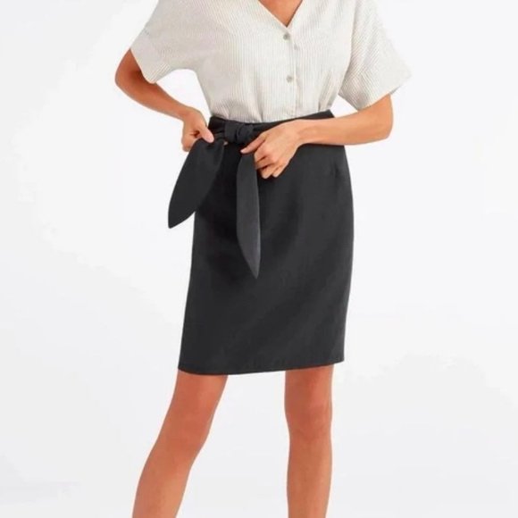 Vetta Dresses & Skirts - Vetta Black Wrap Skirt